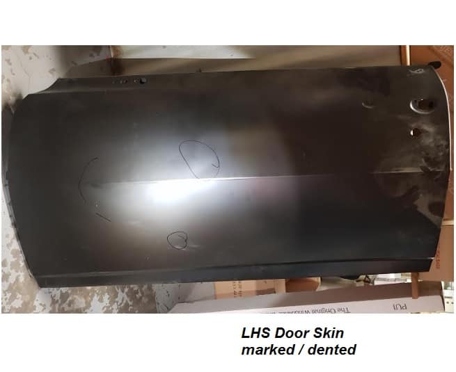 Door Skin: 67 Firebird / Camaro (marked) - LHS  Bargain Bin